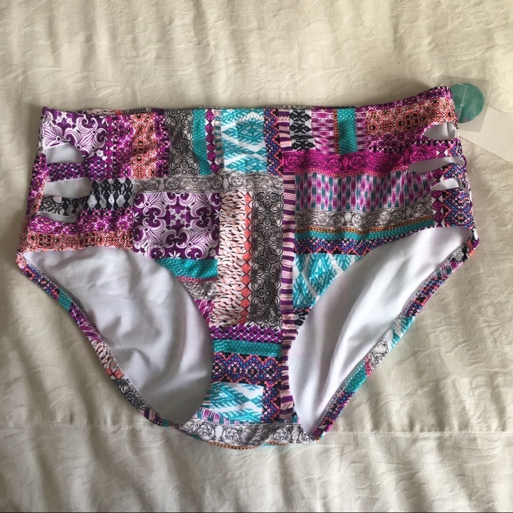 NWT Raisin Curve high waisted bikini 18W